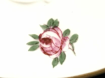 B&G Bing Grondahl Tea Cup & Saucer China Set, Rose Motif, 6pcs Total | 23154 - Image 8