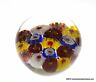 Lot of 2 Millifiori Paperweights Small 1.5 inches tall Colorful Bright WOW - Image 4