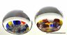 Lot of 2 Millifiori Paperweights Small 1.5 inches tall Colorful Bright WOW - Image 6
