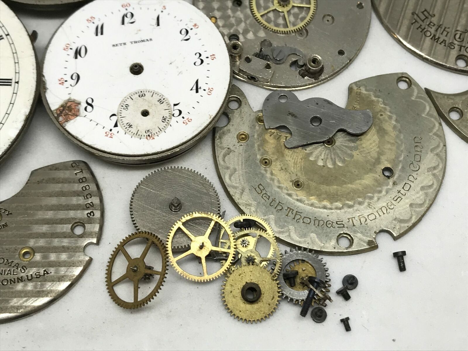 Parts seth watch thomas pocket Rare American