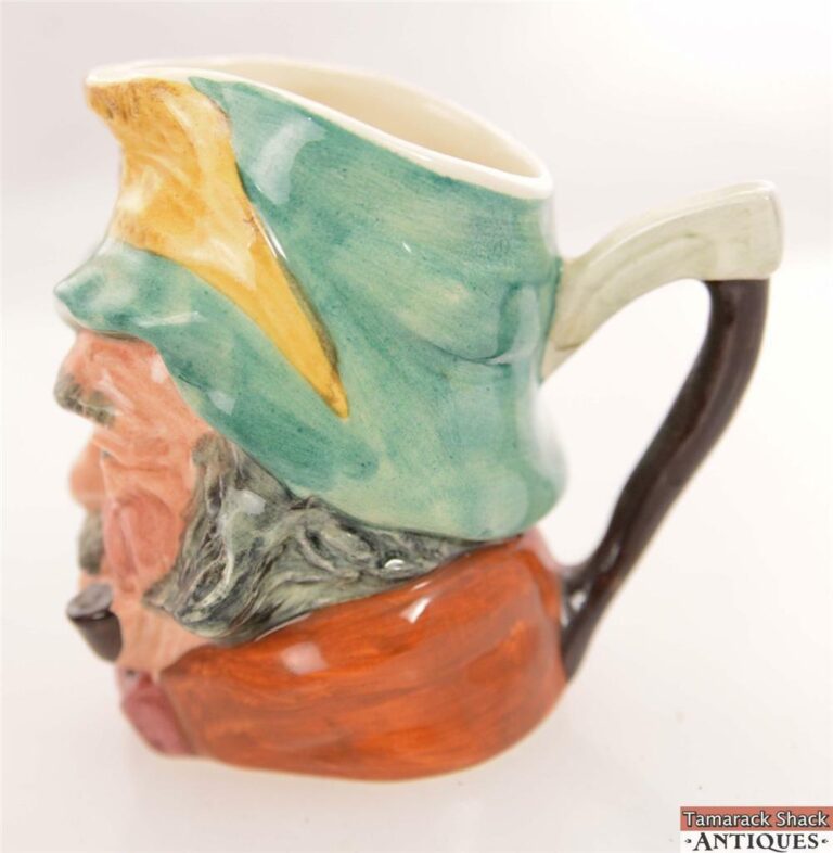 Sylvac Ceramics Gaffer Hand Painted Character Toby Creamer Pitcher