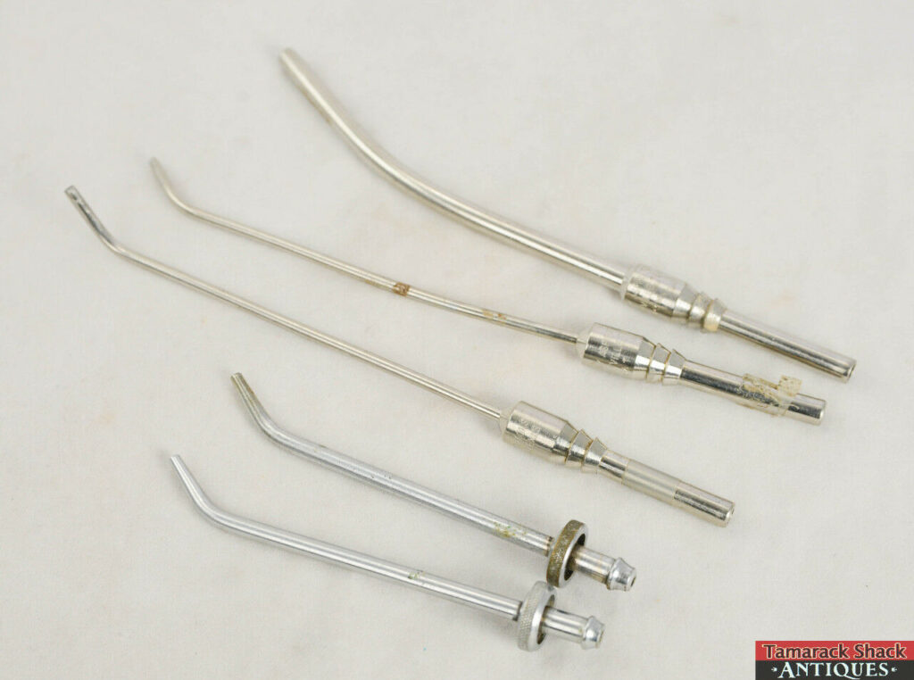 Vintage Stainless Dentist Suction Tools Quality Aspirators Duncanville